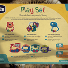 CHICCO teether and rattle play set with 4 pieces featuring baby-safe materials, textured teethers, colorful rattles, and engaging toys for teething relief and sensory development.