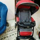 Chicco Cortina Baby Stroller with comfortable reclining seat, protective canopy, safety harness, smooth wheels, foldable frame, and spacious storage basket for convenient everyday outings with babies and toddlers.