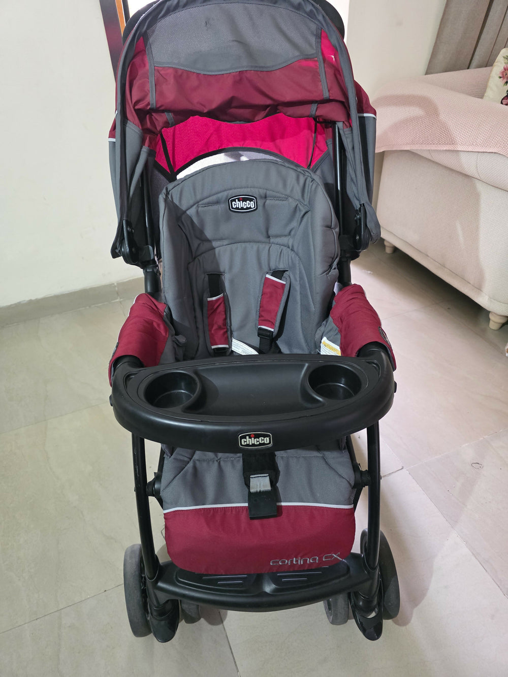 Infant Car Seat Cum Rocker for babies with dual-purpose design for car travel and supervised rocking.