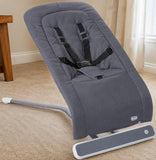 CHICCO Rhythm N Sound Baby Electric Swing with gentle automatic swinging, adjustable speed settings, soothing melodies, padded seat, safety harness, and sturdy frame for relaxing and comforting babies.