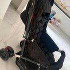 BABYHUG Cocoon stroller/pram with a reclining seat, foldable dacesign, adjustable canopy, 5-point safety harness, smooth wheels, and storage basket for comfortable travel with babies and toddlers.