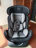 R FOR RABBIT Jack N Jill Grand Convertible Baby Car Seat – Black Grey