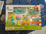 R for Rabbit Orapple Jingle Joy Baby Rattles Set for New Born Babies