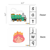 ZOOPLAY Phonics Beginning Sound Activity Flashcards- Pack of 24