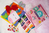 ILEARNNGROW DIY Sewing Art & Craft Kit Bundle - Learn and Create Six Charming Project - PyaraBaby