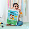 ILEARNNGROW Pencil Gripping Workbook, Fun Educational , Early Childhood Education, Pencil Grip Practice, Hand-Eye Coordination