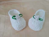 Crochet baby girl booties. - PyaraBaby