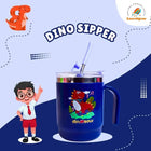 I LEARNNGROW Dino Sipper + Dino Eraser + Dino Wallet