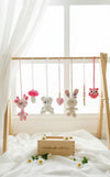 Crochet Play gym Rattle / Cradle Hanging Rattle