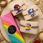 Trendy Swinging Pendulum Rakhi Collection featuring beautifully crafted rakhis with a unique swinging pendulum design, premium materials, comfortable fit, and festive appeal for celebrating Raksha Bandhan.