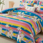 SUMMERBELL double bed quilted comforter made from soft, breathable fabric with plush filling and elegant quilted stitching for cozy warmth and year-round comfort.