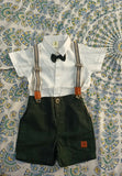 Baby Boy Dungaree Set Combo of 2 featuring two stylish and comfortable dungaree outfits designed for everyday wear, outings, playdates, travel, and casual occasions.
