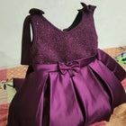 Adorable purple dress/frock for baby girls – comfortable, stylish, and perfect for any occasion. Soft fabric for ultimate ease.