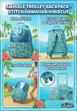Original Smiggle 18-Inch Trolley Backpack – Personalized