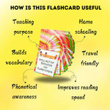 EDUSTAR (Phonics Combo) 120 Phonics Flashcards and 35 Spelling Rule