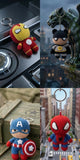 Handmade Superhero Crochet Keychains Collection