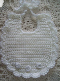 Handmade Crochet Baby Bib – Soft, Reusable & Perfect for Mealtime
