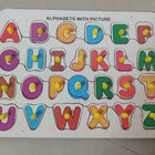 Wooden Puzzle for Kids featuring colourful and engaging puzzle pieces designed to encourage problem-solving, matching, fine motor skills, hand-eye coordination and cognitive development through interactive play.