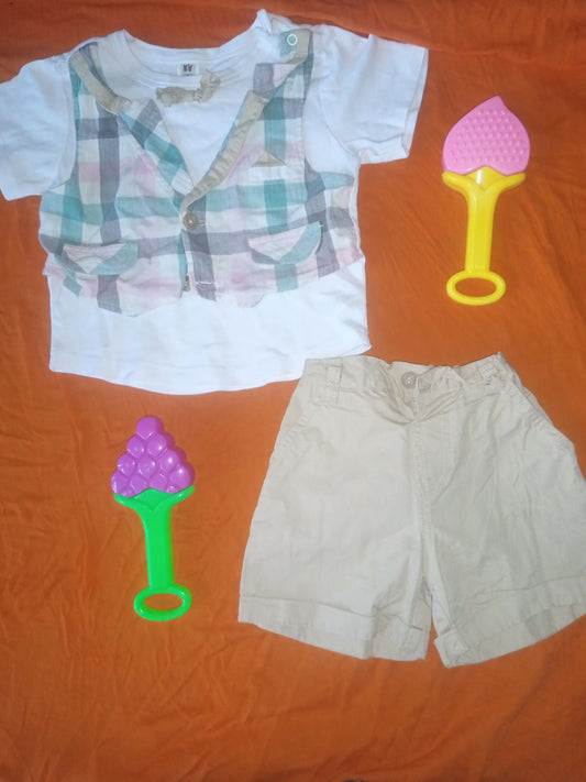 shorts and Tees for baby boy - PyaraBaby