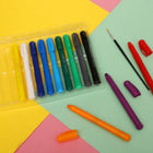 These crayons feature a twistable mechanism that eliminates the need for sharpening. By twisting the bottom of the crayon, you can expose more crayon lead, making it convenient and mess-free.