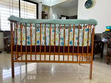 BABYHUG MALMO Baby Cot / Baby Bed / Cradle with Mattress & Accessories