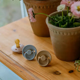 FRIGG Rope Latex Baby Pacifier 0-6M 1-Pack Sepia - Size 1