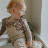 FRIGG Rope Latex Baby Pacifier 6-18M 1-Pack Sage - Size 2