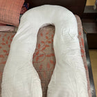 Quilt comfort U shape pregnancy pillow