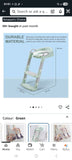 Baybee Aura potty training seat – safe, foldable toddler toilet ladder with adjustable steps and non-slip design.

