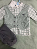 Children's outfit with vest, shirt, and pants - Party Wear Dress with Pant