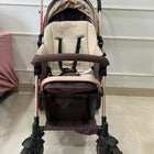 StarAndDaisy foldable baby stroller travel pram with reclining seat, sturdy wheels, safety harness, adjustable canopy, and compact foldable design for comfortable baby travel.