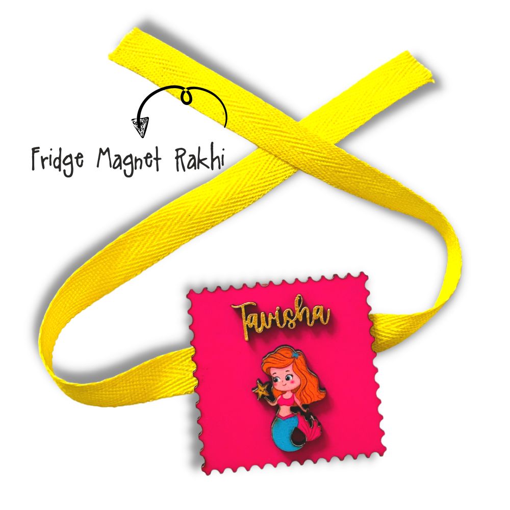 Shop now for the Fridge Magnet Rakhi for Kids, combining festive tradition with playful charm for a memorable Raksha Bandhan!