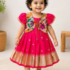 Frock/Dress for Baby Girl in New condition featuring a cute and stylish design with a comfortable fit, suitable for parties, birthdays, family gatherings, outings, and other special occasions.