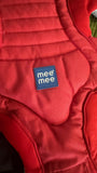 MEE MEE Comfy New Born Baby Carrier with ergonomic design, padded shoulder straps, adjustable buckles, breathable fabric, and secure support for comfortable babywearing from the newborn stage.
