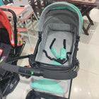 R FOR RABBIT Sugar Pop Baby Stroller/Pram from 0 – 3 Years (Green Grey)