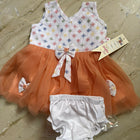 Baby Girl Dress/Frock - Orange