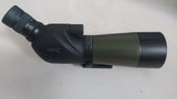Gosky 20-60x60 HD Spotting Scope with 20–60x zoom, 60mm objective lens, HD optics, angled eyepiece, and durable weather-resistant construction for birdwatching, wildlife viewing, and target shooting.
