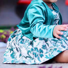 Wrap your little one in luxury with the SWEETHEART Imported From USA Velvet Jacket featuring exquisite appliqué work - crafted from soft, imported velvet fabric for unparalleled comfort and style.