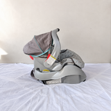 GRACO SnugRide SafeSeat Infant Car Seat B174 with rear-facing design and detachable base.
