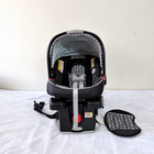 GRACO SnugRide Click Connect 35 Infant Car Seat B146 in Almost New condition featuring a rear-facing design, stay-in-car base, padded infant seating, secure harness, and Click Connect system for convenient baby travel.