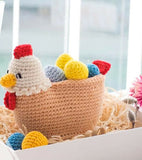 Crochet Chicken With Egg