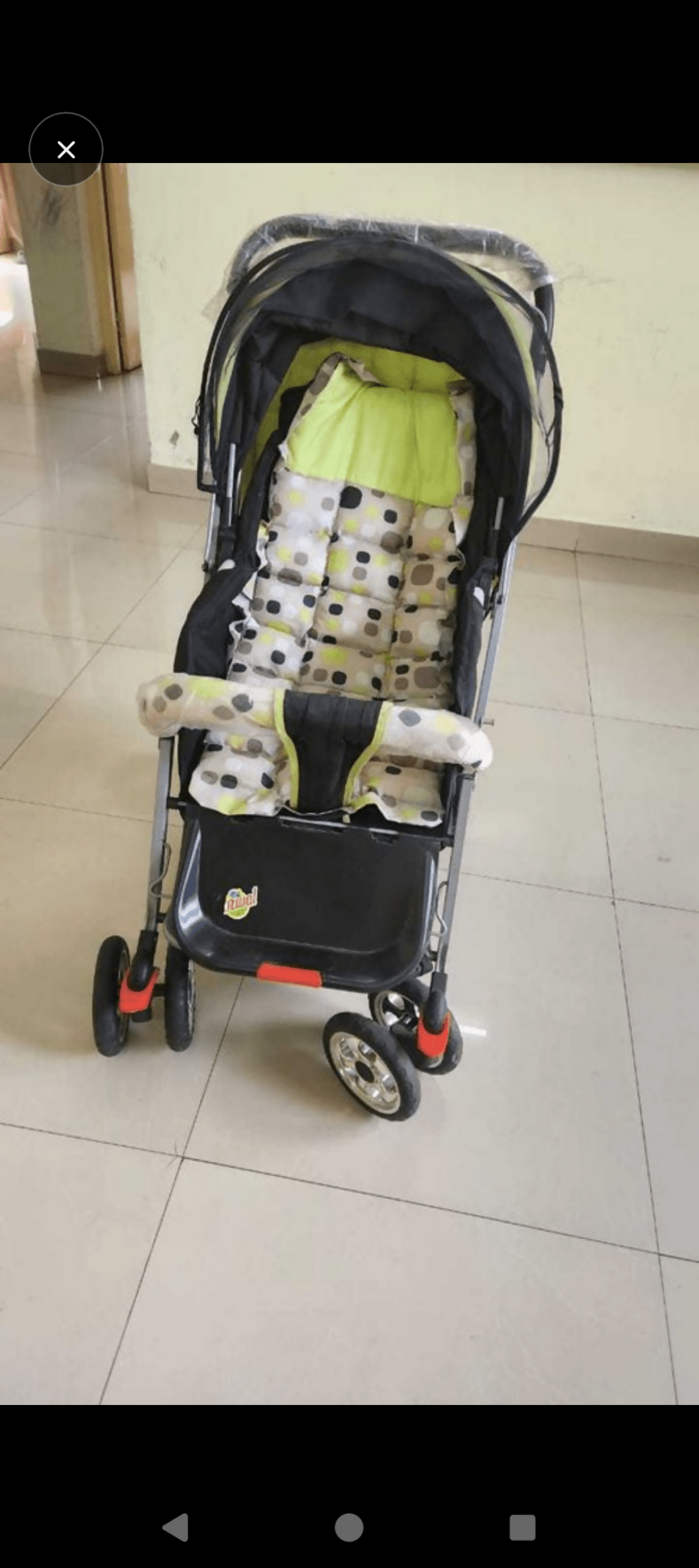 HARRY & HONEY Baby Stroller/Pram with a lightweight foldable frame, reclining seat, adjustable canopy, 5-point safety harness, smooth wheels, and storage basket for comfortable everyday travel with babies and toddlers.