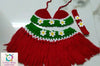 Crochet Baby Bikini Skirt Set