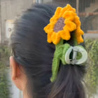 Sunflower Hair Claw