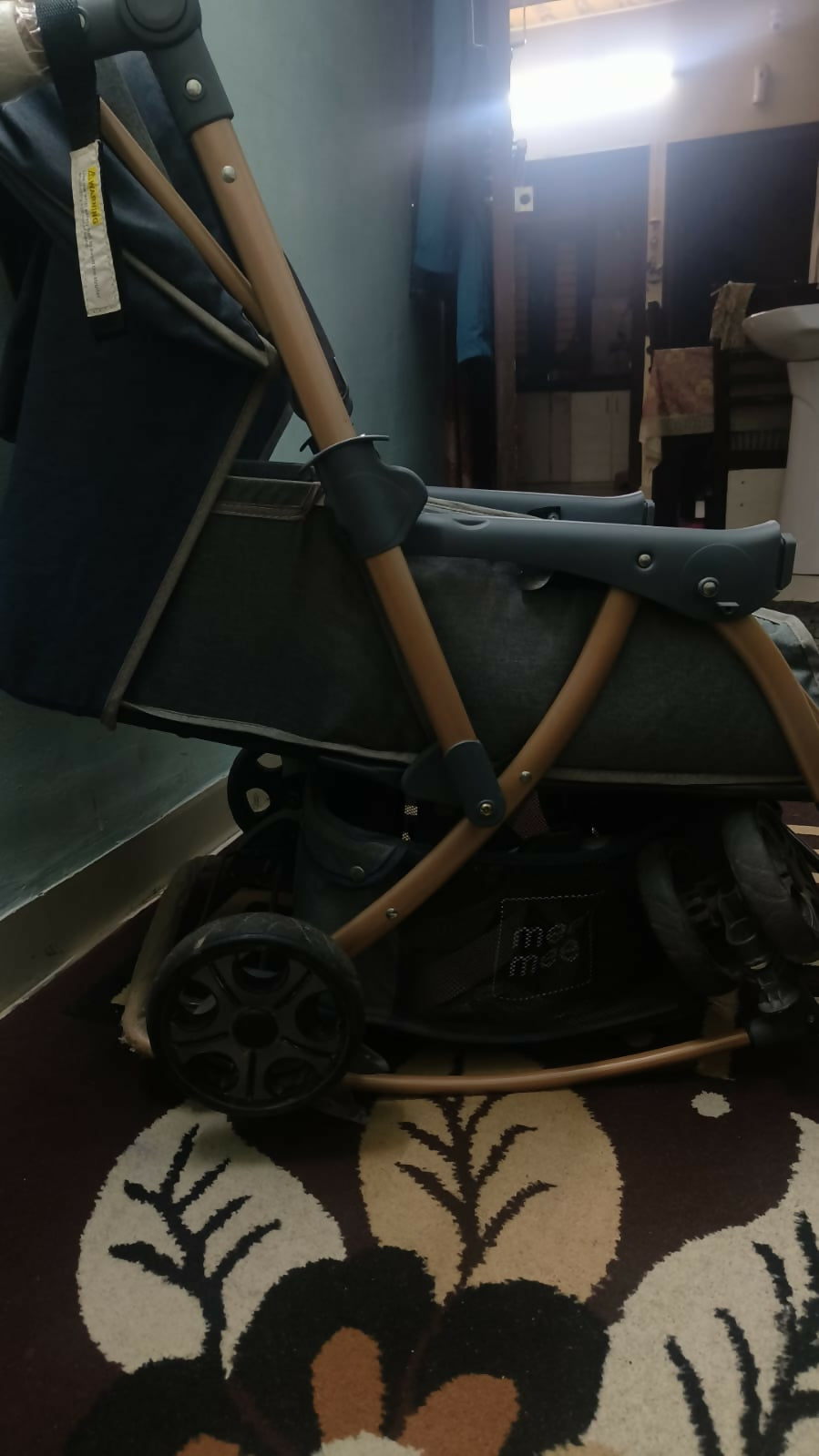 Mee Mee stroller and pram with rocker function, almost new, suitable from newborn to 5 years
