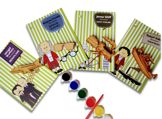 Inventions and Scientists flashcards with Activity - PyaraBaby
