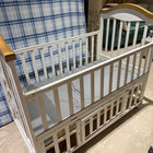 HUNY HUNY 12-in-1 Baby Cot/Crib with multifunctional convertible design.