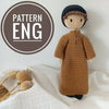 Hand Crocheted Vintage-Style Doll