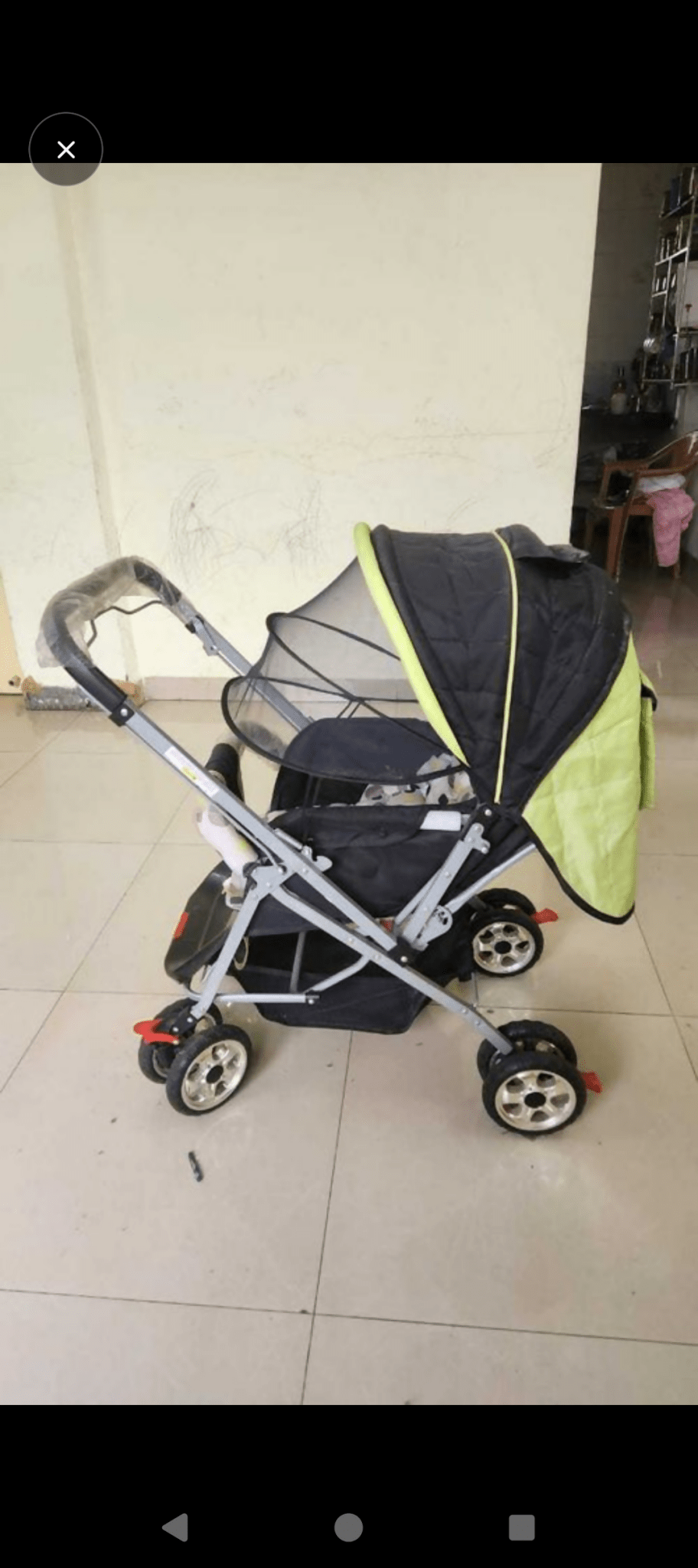 HARRY & HONEY Baby Stroller/Pram with a lightweight foldable frame, reclining seat, adjustable canopy, 5-point safety harness, smooth wheels, and storage basket for comfortable everyday travel with babies and toddlers.