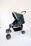 Hauck Baby Stroller Pushchair with reclining seat, adjustable canopy, 5-point safety harness, smooth wheels, foldable frame, and comfortable seating for safe and convenient everyday outings with babies and toddlers.